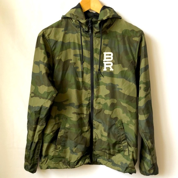 BlackRock Camo‎ Windbreaker XS